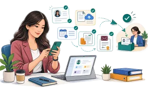 Employee self service illustration